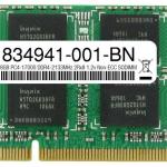 834941-001 - HP Compatible 8GB PC4-17000 DDR4-2133MHz 2Rx8 1.2v Non-ECC SODIMM