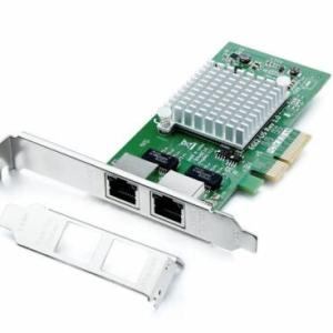 I350-T2 Intel Ethernet Server Adptr-PCI Expressx4 2Port-10/100/1000Base (NEW)