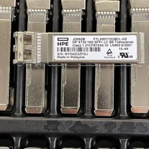HPE X130 10G SFP+ SR 10GBASE-SR LC-LC Module MMF 850nm 300m Transceiver JD092B