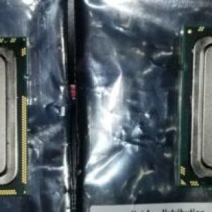 Pair Intel Xeon E5603 Quad Core CPU 1.60GHz/4MB/4.80GT/s Processor SLC2F LGA1366