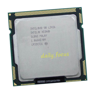 Intel Xeon L3426 1.86 GHz LGA1156 4 cores 8 threads SLBN3 CPU Processor 8 MB
