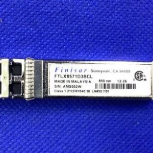 Finisar FTLX8571D3BCL SFP+SR/SW 10Gb/s 850nm Multimode SFP+ Transceiver